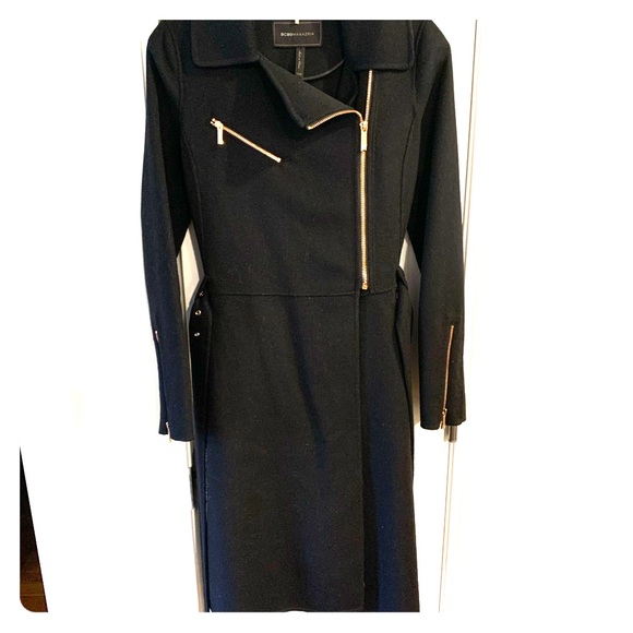 BCBGMaxazria Black Ryan Coat